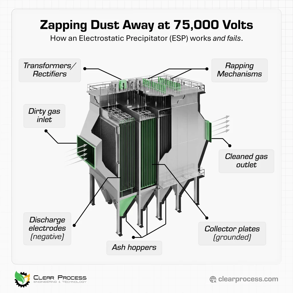 Electrostatic Precipitators: How ESPs Work and Why They Fail