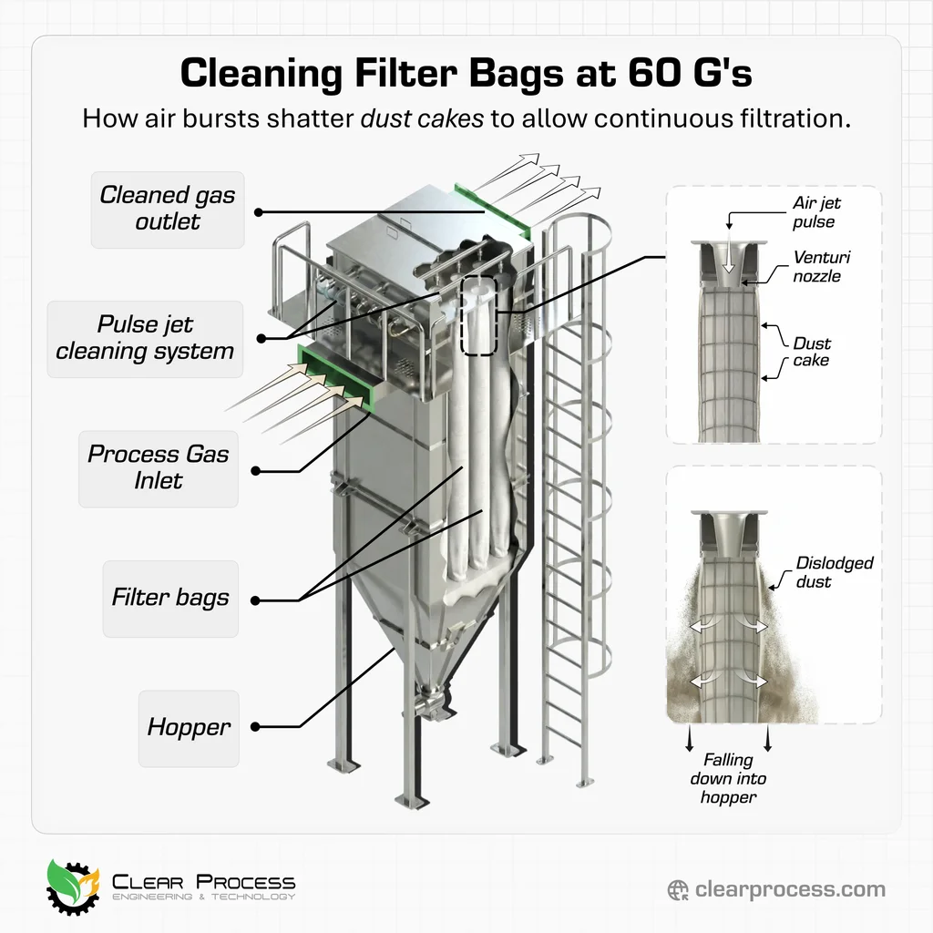 Pulse-Jet Baghouses: How They Work and When to Choose One Over an ESP