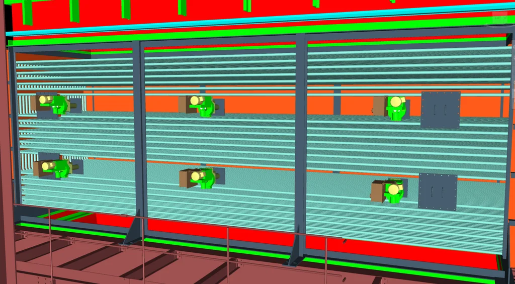 bare tube economizer with sootblowers