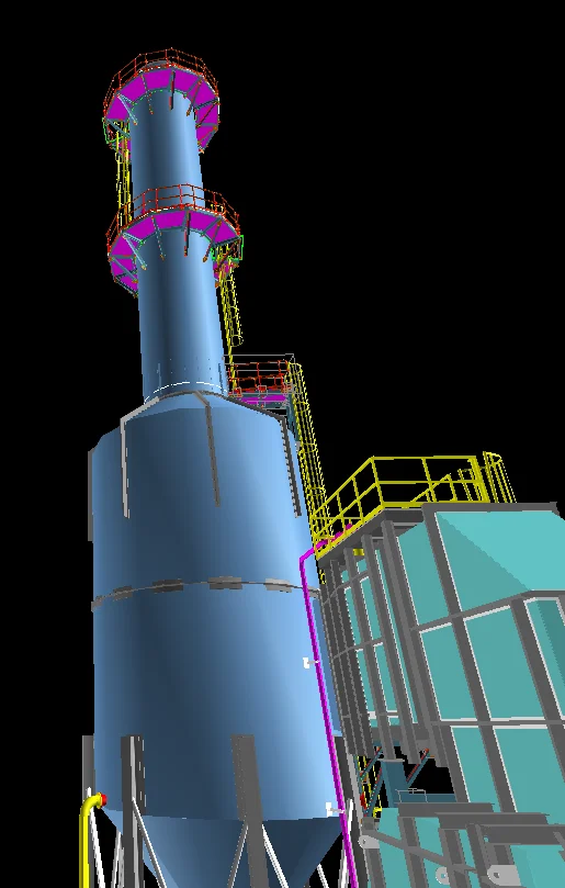 Wet scrubber system