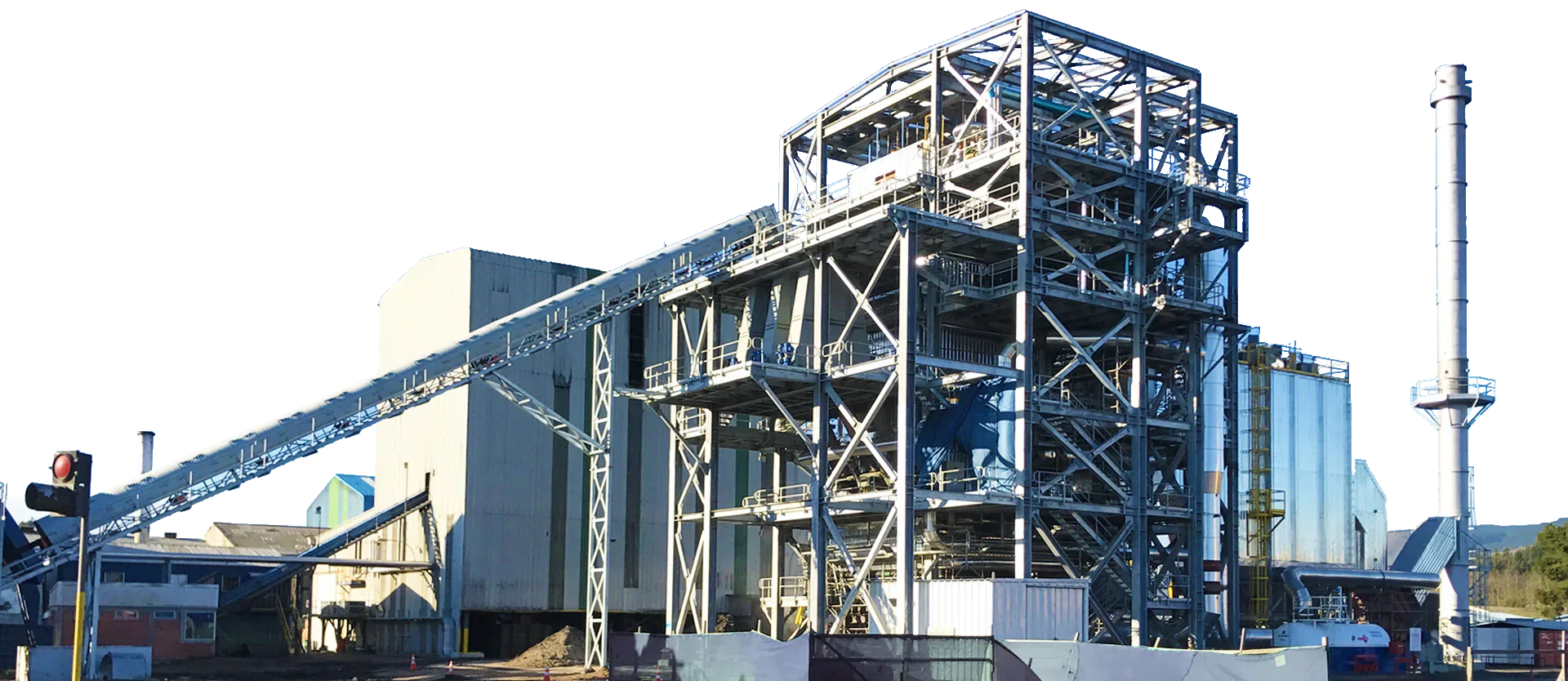 Biomass boiler facility